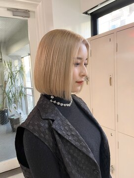 デート 綾瀬店(DATE) ミルクティーボブ