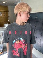 ヘアー アイス ルーチェ(HAIR ICI LUCE)&nbsp;メンズ◎好印象ミルクティーアッシュ×マッシュ×ツーブロック