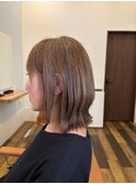 大人ツヤ縮毛ミディアム