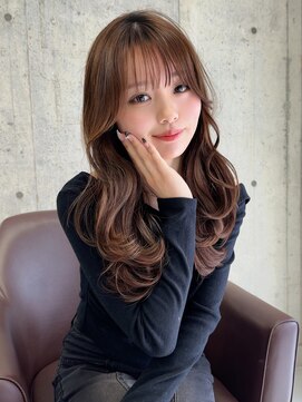 ロンドカスティーヨ 四日市(Lond castillo) 【松田】レイヤーカットで軽やかな動きが出る巻き髪も