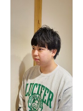 銀座八 【銀座メンズカット】銀座八×ナチュラルショート<理容室>