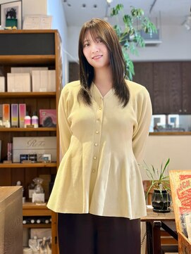 ボタニカ(Botanica) ナチュラルストレート/レイヤーミディ/アッシュベージュ/20代