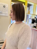 ヒントステーション(HINTSTATION) 〈浅草 半個室〉ストンと落ちるストレートボブ