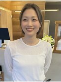ハイトーン切りっぱボブ