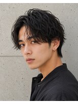 クレオ 福大通り店(CREO)&nbsp;メンズウルフ×マッシュ◎韓国風束感透明感トレンドメンズ