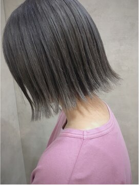 クロックレス (CLOCKLESS) ぶつ切りシースルー　×　グレー