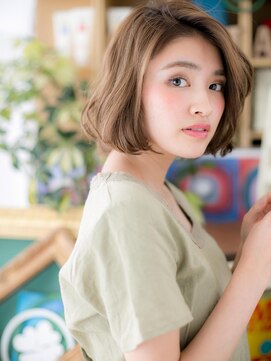 カバーヘア ブリス 大宮西口(COVER HAIR bliss) *+bliss大宮+*…抜け感アシンメトリー…大人ボブa