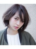 透明感たっぷりボブ