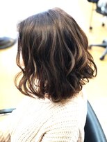 ベル(BELL)&nbsp;やわらかいウエーブが素敵なボブです♪【BELL桜新町/用賀】