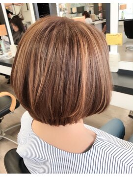 フレンズ 平岡店(friend's) 【札幌平岡　デザインカラー(3Dカラー/ハイライト)】 木村美菜子