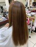  ロングヘアもキレイになれる髪質改善カラー　