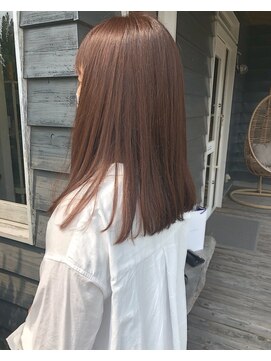 パライソ 竜美丘店(PARAISO) オレンジベージュで柔らかな印象に