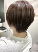 【FRAME天王寺駅前/全席個室サロン】襟足スッキリショート☆