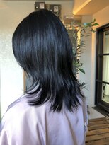 アル(AL)&nbsp;【AL】小栗春花　おしゃれな暗髪 #ブルーブラック