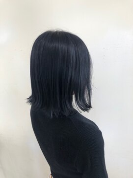 リー 枚方(Lee) 【熊谷】外ハネ×ブルーブラック