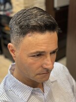 ヘアーモードキクチ 神田日銀通り店&nbsp;爽やか七三ビジネススタイル