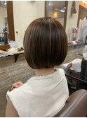 スッキリショートボブ