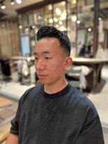 リバレッジ 広尾(Leverage) 外国人風フェード