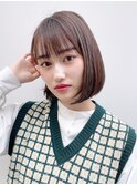 ナチュラルボブ_ショコラアッシュヘルシースタイル_79002