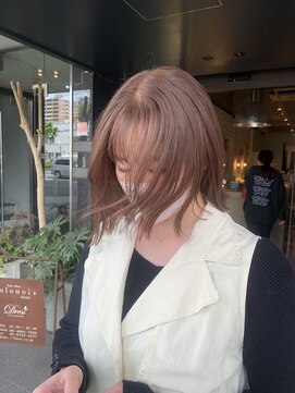 ロロネー(Lolonois) ほんのりピンクのmarron beige