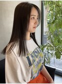 パツっとストレート