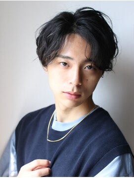 アントワープトーキョー(antwerp TOKYO) 波巻きツイストスパイラルパーマメンズパーマ白髪染めハイライト