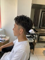 アイズ 海老名(AIZU) スウィングアップバングジェットモヒカンフェードカットショート