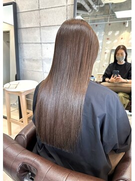 アシアト(ashiato) 艶感グレージュ