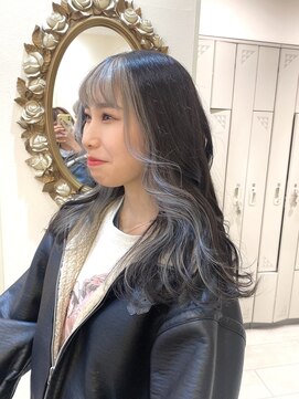 リリアン(ReLien) フェイスフレーミング×グレーベージュカラー