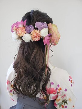 フォーディー(for D) Hair Salon for D × ハーフアップ