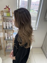 ベルバイグレイス(BELLE by grace)&nbsp;バレイヤージュ☆ホワイトベージュ