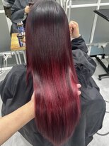 ウェーリング(Welring) プレミアム美髪矯正ストレート　バレイヤージュ履歴あり