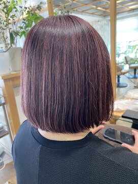 クラップス 京急富岡(CLAPS) ダブルカラーピンクベージュベージュカラーケアブリーチ