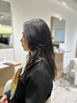 ソイクフ 四条大宮店(SOY-KUFU) スタイル名 大人可愛い◎イメチェンカールセミディ