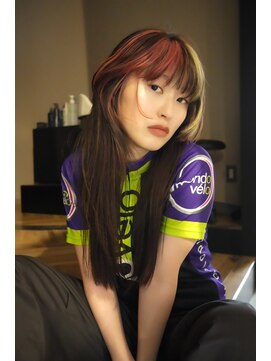 ケプカ(KEPKA) バングデザインカラー 顔周りカット