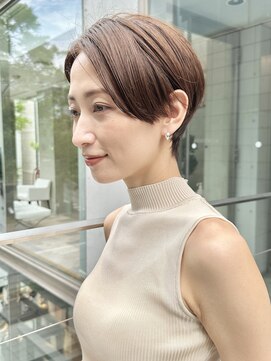 ビュートリアム 南青山(BEAUTRIUM) 大人ハンサムショート/前髪なしショート/ショートヘア/30代40代