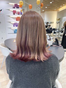 アーチバイケンジ(arch by kenje) インナーピンク×ベージュ