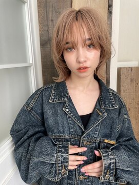 ホネン(honen) ハイトーンベージュ/レイヤー/レイヤーカット/薬院大通/天神