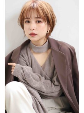 ウル(ulu) 名東区 ショートカット 透明感カラー 20代 30代 40代