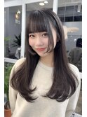 姫カット　顔周りカット　ローレイヤー
