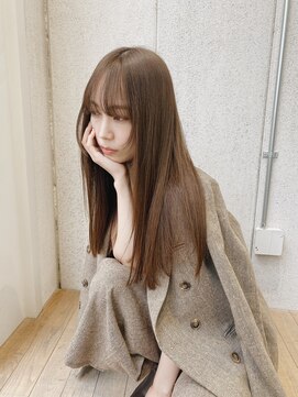 レガシーヘアーデザイン(Legacy hair design) ワイドバング　ぱつっとミディアムヘア