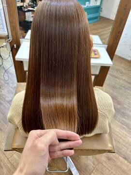 ヘアリゾート リノ(Hair resort Lino) 髪質改善縮毛矯正『髪にドラマを』