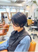 銀座ショート|乾かすだけでキマる大人ヘア(金子涼)