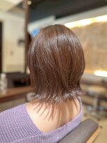 ヘアリゾート粋 ティガ 池袋店(tiga) くびれ外ハネ/チョコレートブラウン