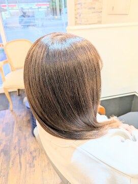 ヘアシップ パロス(Hair ship pharos) 強めのクセもしっかり伸ばします!!当店自慢の縮毛矯正!!