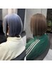 カット+インナーカラー+前処理+ケアブリーチ+TR ￥16000（名古屋/栄/大須）
