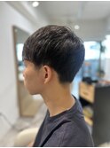 MEN'S HAIR 20代◎イメチェンスパイキーショートブルーブラック