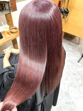 アンバー(Amber) ピンクカラー×カラー専用髪質髪質トリートメント