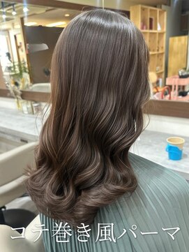 アミー 銀座(Ammy) #韓国風パーマ#コテ巻き風パーマ #パーマロング#韓国へア
