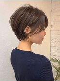 ショートヘア/デザインカラー/フェイスフレーミング/高円寺